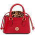 Croque - Croc print leather handbag